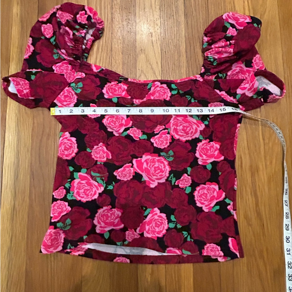 BOGO Pink Floral Top - Picture 6 of 7